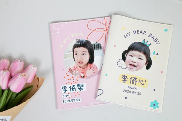 客製化皮革寶寶手冊套