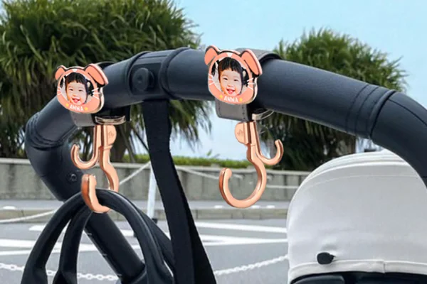 客製化嬰兒推車掛鉤 (2入)